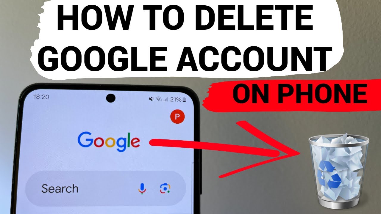 How to delete Google account on phone in 2024 How to delete Google account on phone in 2024
