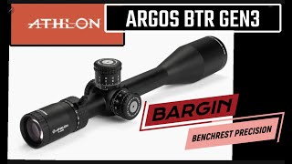 My Opinion Of The New Athlon Argos Btr Gen3 10-40X56 Benchrest Scope