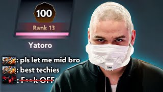 I Got No Trust Vs 16,000 Mmr Yatoro Techies Official