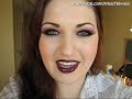 Vampy Blackberry: MAC Style Black makeup (by MissChievous)