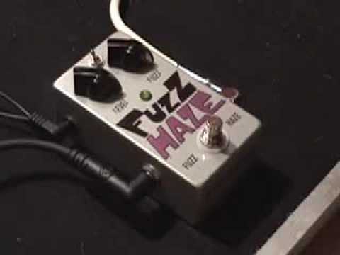 Throbak Fuzz Haze pedal demo Arbiter Fuzzface clone