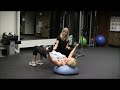 BOSU Bridge with Chest Fly - Exercise Demonstration - Total Health Systems