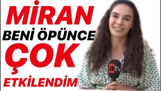 Miran beni öpünce çok etkilendim.Ebru şahinden şok itiraf . Reyyan itiraf.Hercai