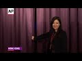 Actress Sandra Ng Waxed in Hong Kong