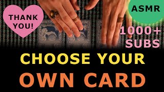 1K special | INTERACTIVE tarot reading | ASMR