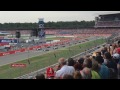2014 German Grand Prix start (Massa/Magnussen crash) Nordtribüne A
