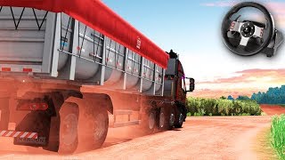 A VIAGEM COM CARGA ILEGAL no BRASIL!!! - Euro Truck Simulator 2 + G27