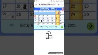 Starfall New Years Day