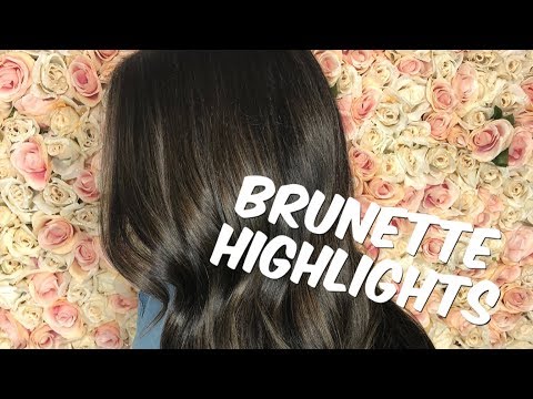 HOW TO HIGHLIGHT DARK HAIR HOW TO HIGHLIGHT DARK HAIR