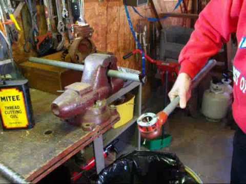 machine shop tips 7 cutting pipe threads tubalcain youtube types of pipes