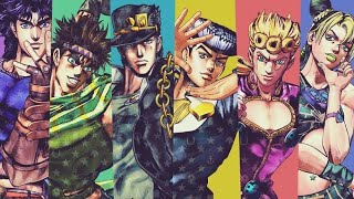 JoJo's Bizarre Adventure All Openings | 1 - 11 |  | Part 1 - 6