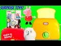Magical Toy Surprise Toasters! Peppa Pig, Owlette, Kion Get B...