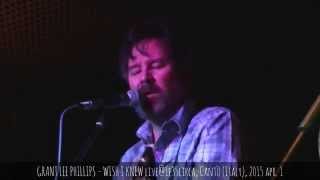 Watch Grant Lee Phillips Wish I Knew video