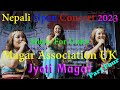 Jyoti Magar (Nepali Open Concert 2023 Music For Unity By Magar Association UK) Part Four