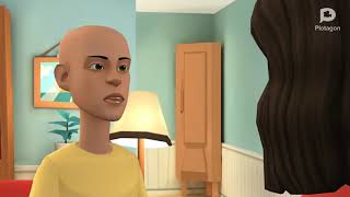 Caillou Goes To Chuck E Cheeses And Gets Grounded
