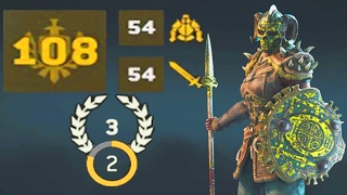 For Honor - 108 Gear Rank With All Heroic Gear Prestige 3 Valkyrie Build