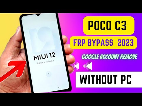 Poco C3 MIUI12 FRP BYPASS Google account remove Android Poco C3 MIUI12 FRP BYPASS Google account remove Android