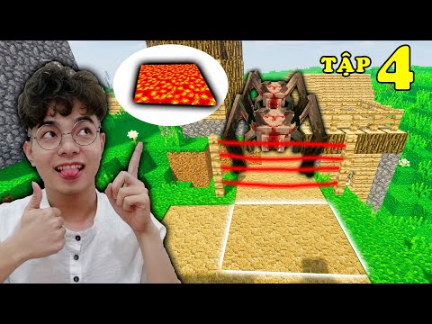 TẬP 5 | THỬ THÁCH 24H THẮNG TÊ TÊ LÀM BẪY LAVA TIÊU DIỆT KÝ SINH TRÙNG