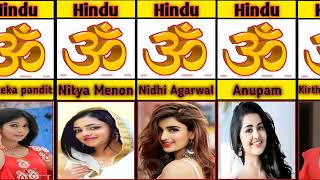 Religion Of Famous South Indian Actress Muslim, Hindu, H