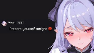 Rizzing Up Vivian While Being Annoying Character.ai