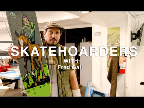 Digging Into Pro Skater Fred Gall's Skateboard Archive | SkateHoarders | Season 2 Ep 4