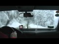 snow drift 2010 with bmw e34 535i chip tuning on public roads