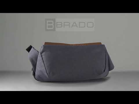 Túi đeo chéo nam KingSons cao cấp - Nhập Khẩu Chính Hãng - Bảo hành Trọn Đời tại Brado Shop