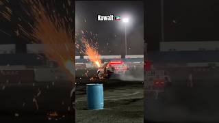 Kuwait Drift Madness Pure Skill & Smoke At Kmsc