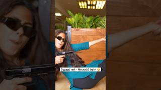Mrunal Thakur Drops Hilarious Bugatti Reel With Adivi Sesh From Dacoit Set