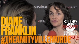Diane Franklin interviewed at #Screamfest Horror Film Festival Premiere of "The Amityville Murders"