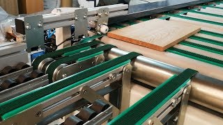 RT2014 Edgebander return Conveyor. By Dynma