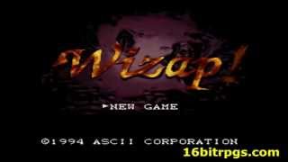 Wizap Intro Super Nintendo Super Famicom