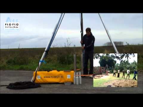 FLOFLO do-it-yourself water drill unit
