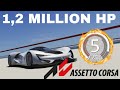 1,2 MILLION HP (7,200 km/h) Dodge SRT TOMAHAWK (link on download) Assetto Corsa.