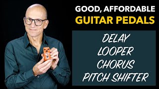 Good, affordable guitar pedals - MeloAudio Looper, Delay, Chorus and Pitch Shifter