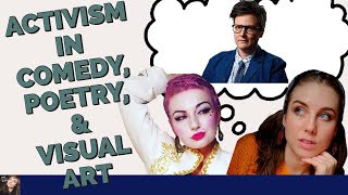 EXPLAINED: How is Hannah Gadsby like Poetry & Art Activism? #hannahgadbsy #feministcomedy #visualart