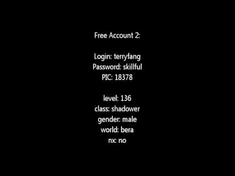 Free MAPLESTORY Accounts GIVEAWAY - 12/21/2011 Free MAPLESTORY Accounts GIVEAWAY - 12/21/2011