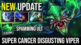 Toxic Meta Super Disgusting Viper Aghanims Scepter And Hex Build 1Ult Per 10 Seconds Dota 2
