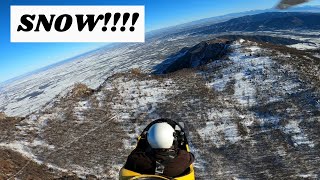 Gyrocopter - Autogiro Ela07 - The Magic Of Flying Over The Snow.