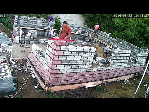 Строительство фундамента домов из блоков своими руками 772