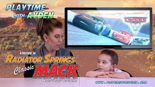 Classic Mack cars toy review - "Radiator Springs Classic Mack" - Playtime with Ayden - Episode #14
