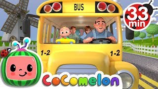 Wheels on the Bus   More Nursery Rhymes & Kids Songs - CoComelon