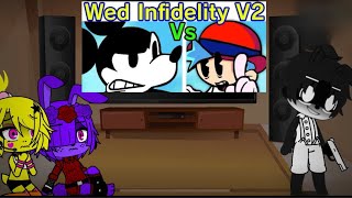 Fnia Reacts To Wednesdays Infidelity Pt 2 Final Gacha Club