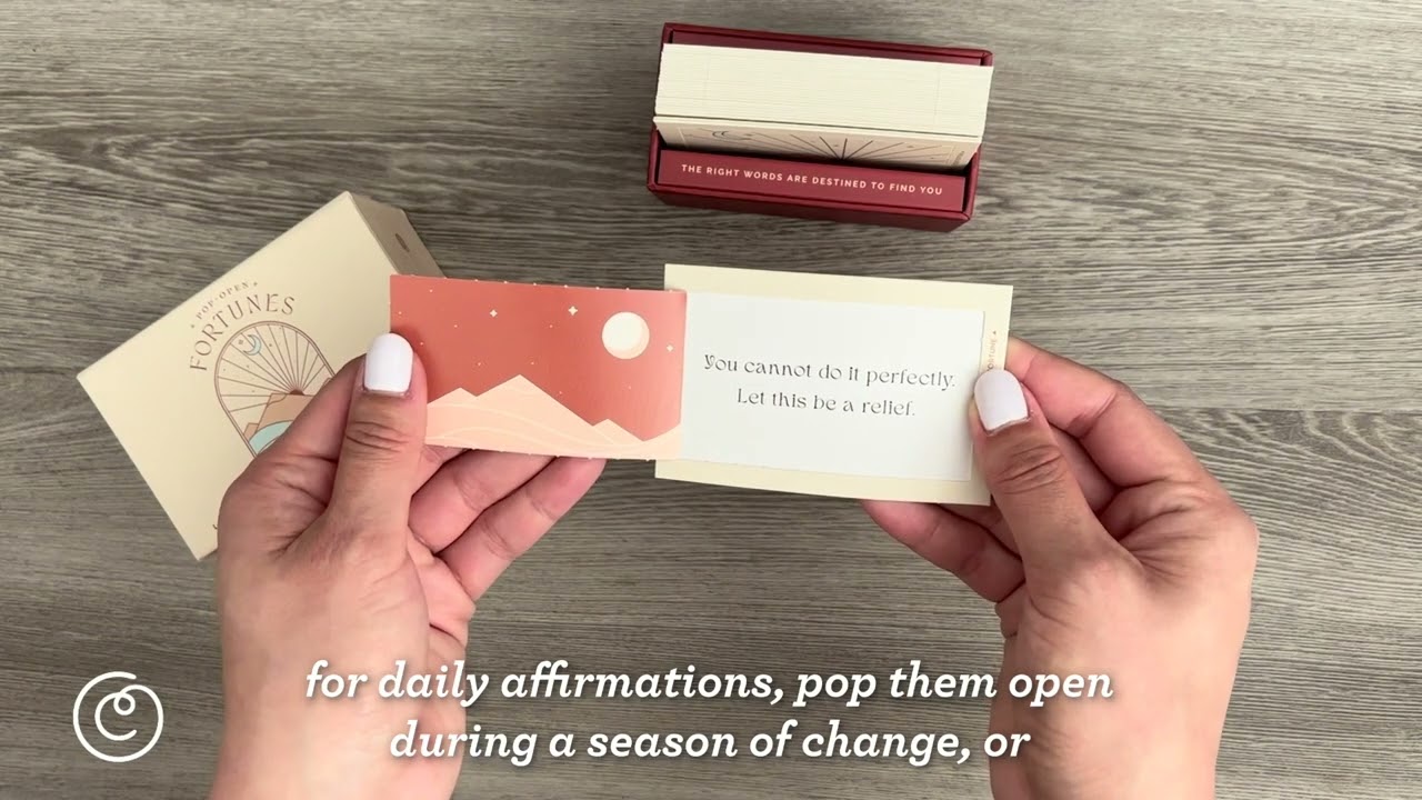 Pop-Open Fortunes - 30 Cards, Each with a Different, Surprise Message to Guide and Inspire Your Day