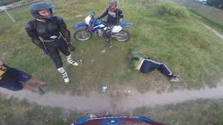 Видео г.Сельцо .Не вписался в поворот на мото ..(спешим на помощь..) от Fly Enduro32, Сельцо, Россия