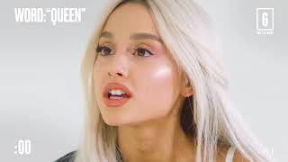 Ariana Grande Premieres A New Song From Sweetener In A Game Of Song Association For The Elle Ariana Grande Premieres A New Song From Sweetener In A Game Of Song Association For The Elle