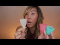 I TRIED THE LENA CUP *WARNING REAL BLOOD*| ITSJUSTKELLI