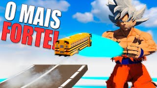 Enfrentando O Goku, O Mais Forte Mod No Teardown Com Mods
