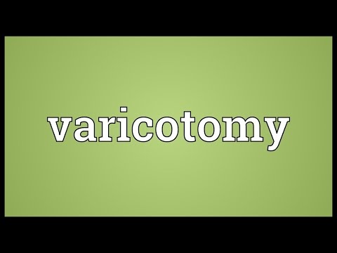 Header of varicotomy