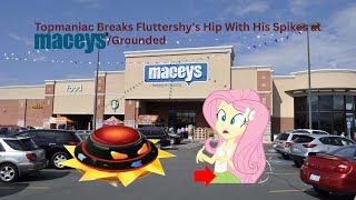 Topmaniac Breaks Fluttershys Hip With His Spikes At Maceys Grocery Storegrounded